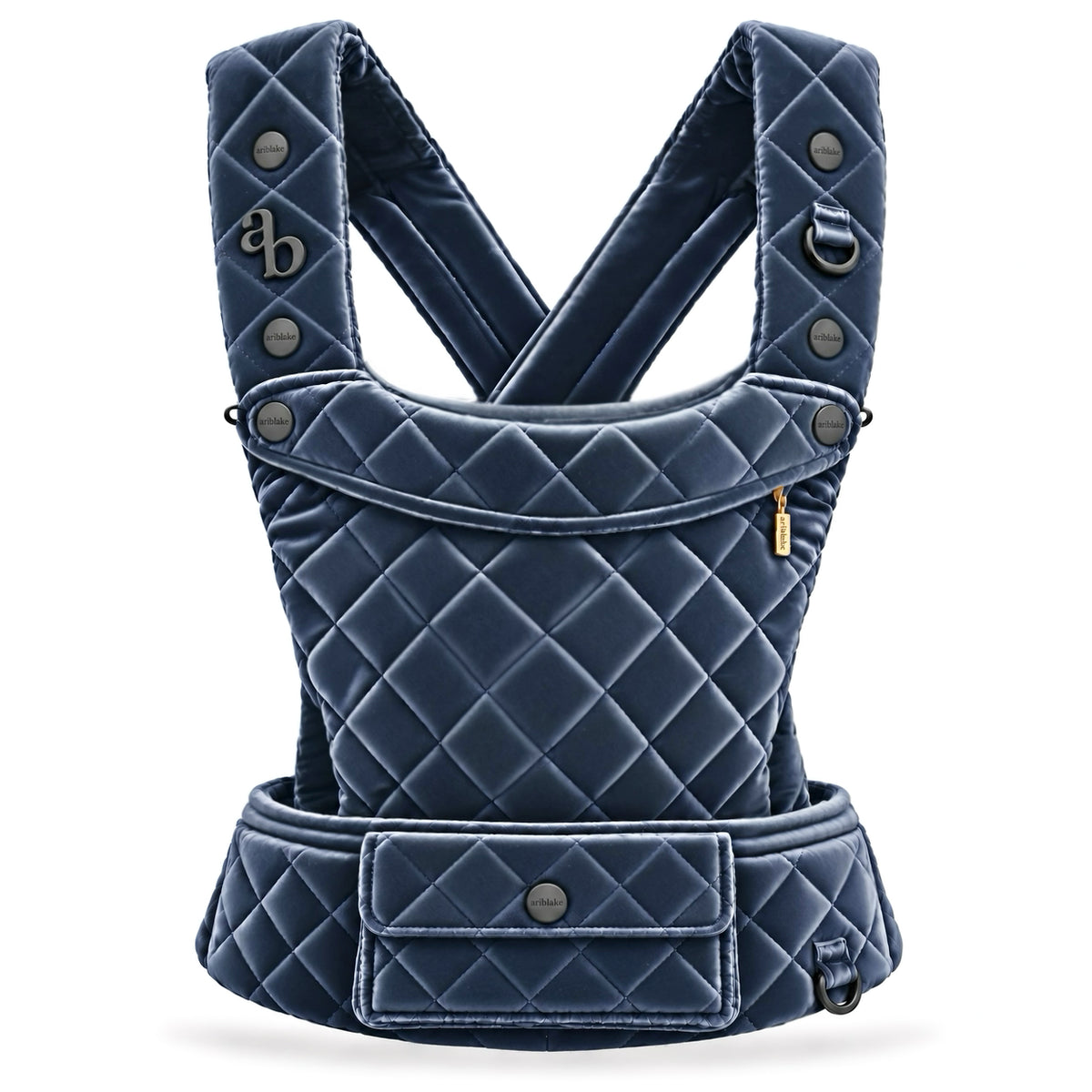 Ultrahuman baby carrier in gris bleu