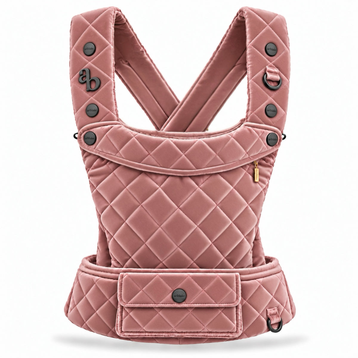 Ultrahuman baby carrier in rose douce